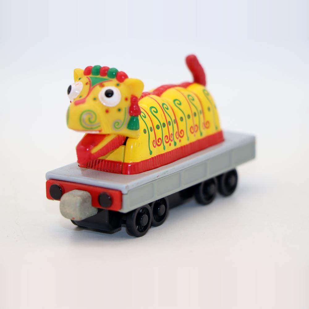 LC外贸卡通合金托T马斯小火车 Chinese Dragon 中国龙 火车头玩具