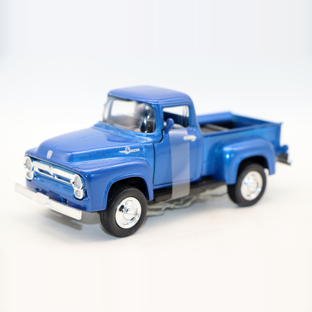 Newray 宝柏1 32合金仿真车1956 Ford F-100皮卡运输车模型玩具车