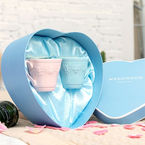 结婚礼物 WEDGWOOD威基伍德马克杯情侣对杯欢愉假日陶瓷杯欧式