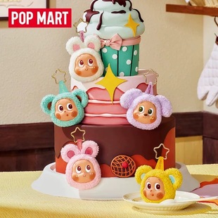 POPMART泡泡玛特 星星人美味时刻系列耳机包盲盒挂件周边礼物正品