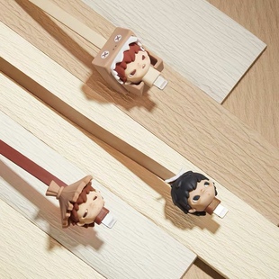 POPMART泡泡玛特 小野HIRONO默剧系列iPhone数据线苹果充电线周边