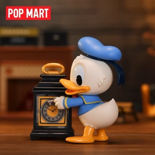 POPMART泡泡玛特 Disney迪士尼米奇家族复古时代系列盲盒唐老鸭正