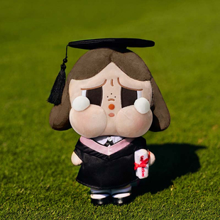 POPMART泡泡玛特CRYBABY落日歌会系列毛绒公仔哭娃周边吊卡礼物正