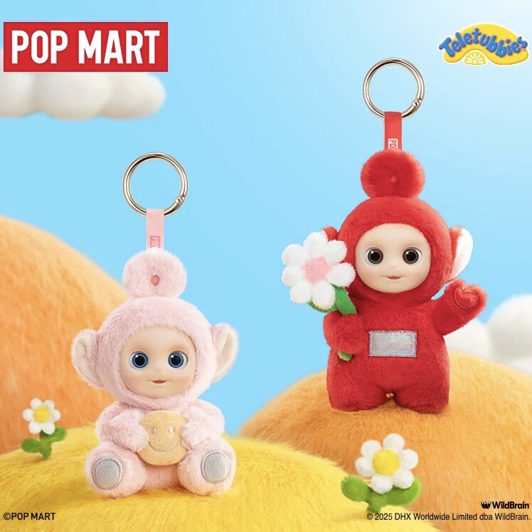 POPMART泡泡玛特 天线宝宝说你好系列手办盲盒挂件毛绒玩具送礼物
