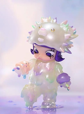 泡泡玛特 Molly大久保娃娃装侵蚀系列联名盲盒茉莉INSTINCTOY正品