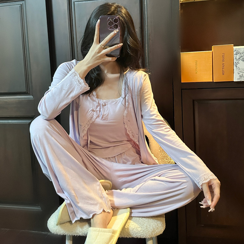 女莫代尔纯棉性感背心