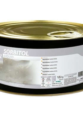 【欧厨】㊣SOSA西班牙产品液态山梨糖醇液体sorbitol 1.3kg