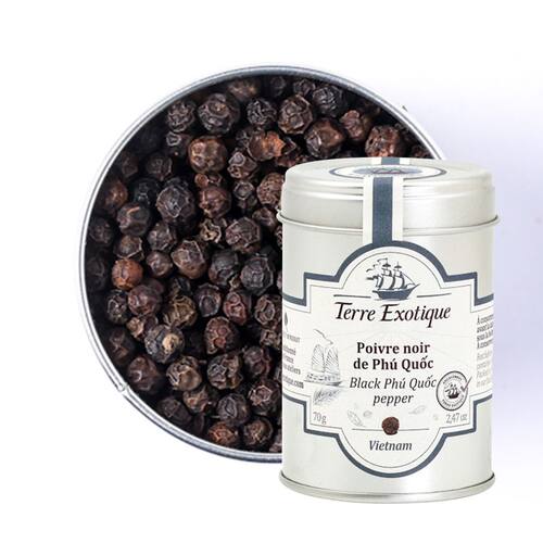 【欧厨】terre exotique poivre noir de phu quoc富国黑胡椒70g