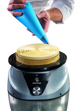 【欧厨】法国matfer电动旋转裱花台旋转摆盘台西餐甜品1-80转/分