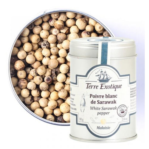 【欧厨】 terre exotique poivre blanc de sarawak白胡椒 80g