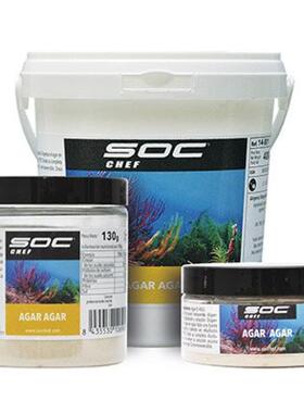 【欧厨】SOC西班牙进口琼脂AGAR AGAR分子料理西餐凝胶假鱼子400G