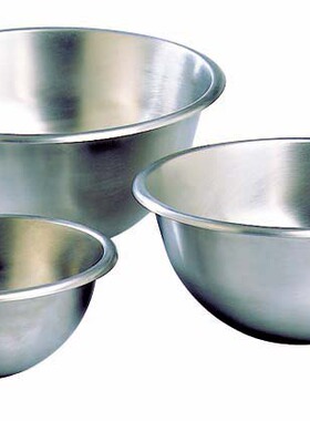 【欧厨】㊣Matfer法国不锈钢甜品西餐巧克力调温盆蓝带用20/25CM