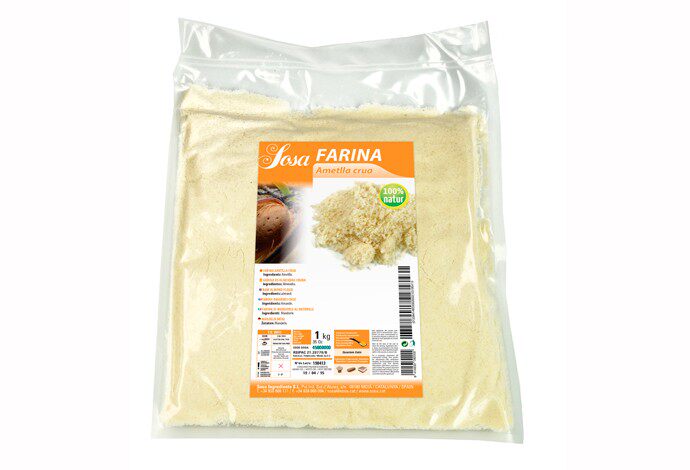 【欧厨】SOSA索萨西班牙进口超细免筛杏仁粉马卡龙专用1KG