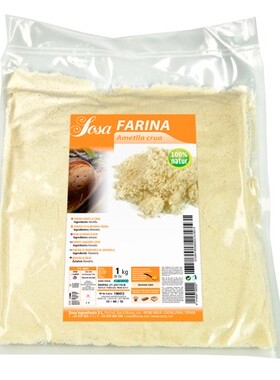 【欧厨】SOSA索萨西班牙进口超细免筛杏仁粉马卡龙专用1KG