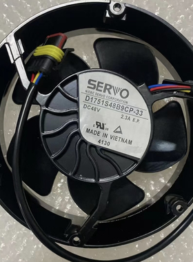 全新原装伺服SERVO D1751S48B9CP-33 48V 2.3A ABB防水变频器风扇