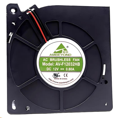 AMBEYOND12032 12V 0.80A/0.50A AV-F12032HB 坐垫鼓风机涡轮风扇