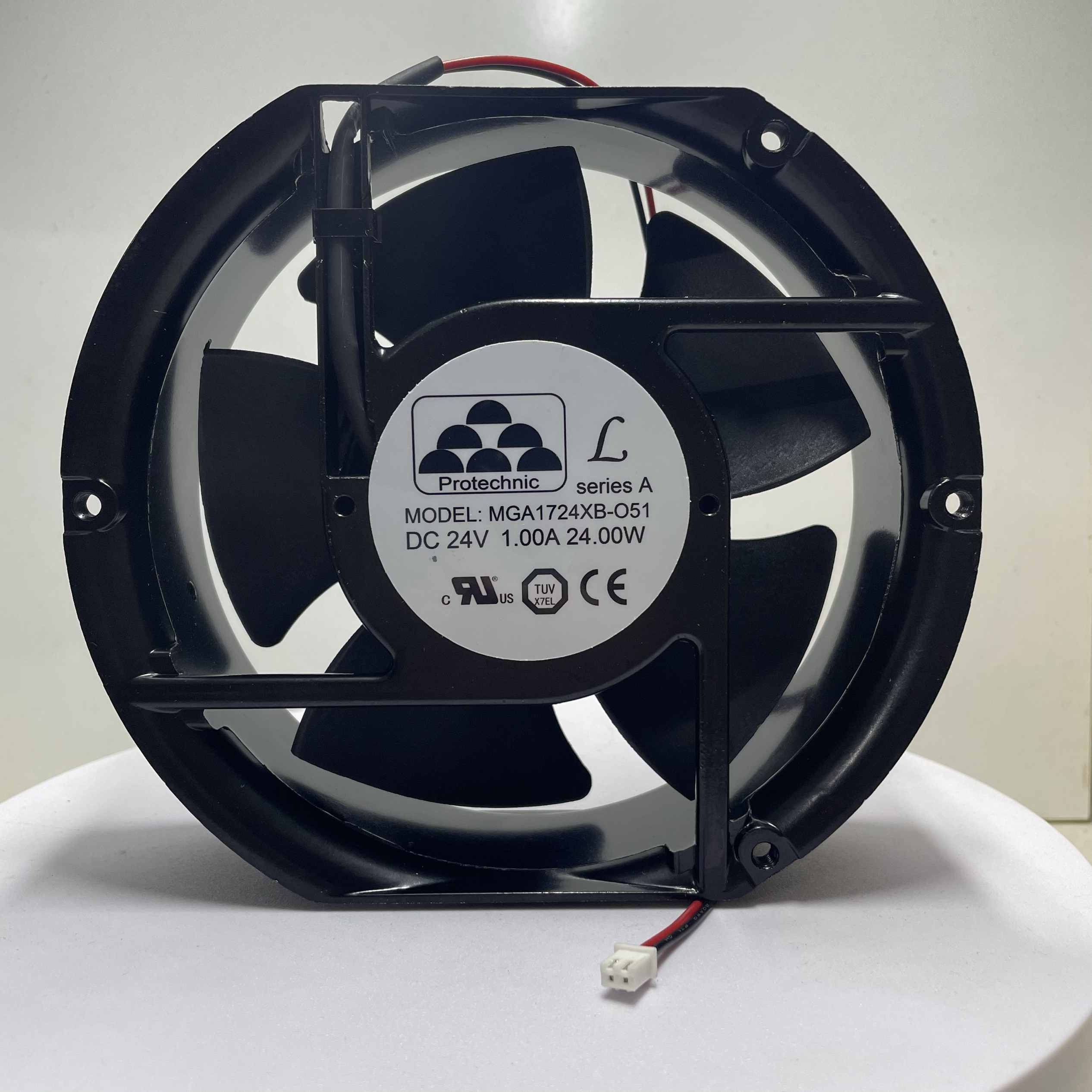 台湾Protechnic永立MGA1724XB-O51 24V 1.00A17cm变频器风扇17251