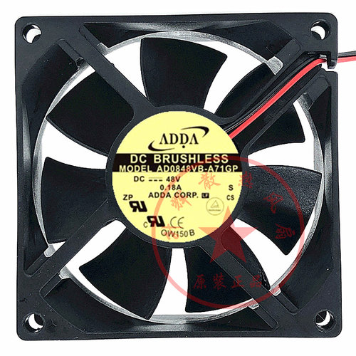 AD0848VB-A71GP全新原装 ADDA 48V 0.18A 8CM 8025 机箱主板风扇