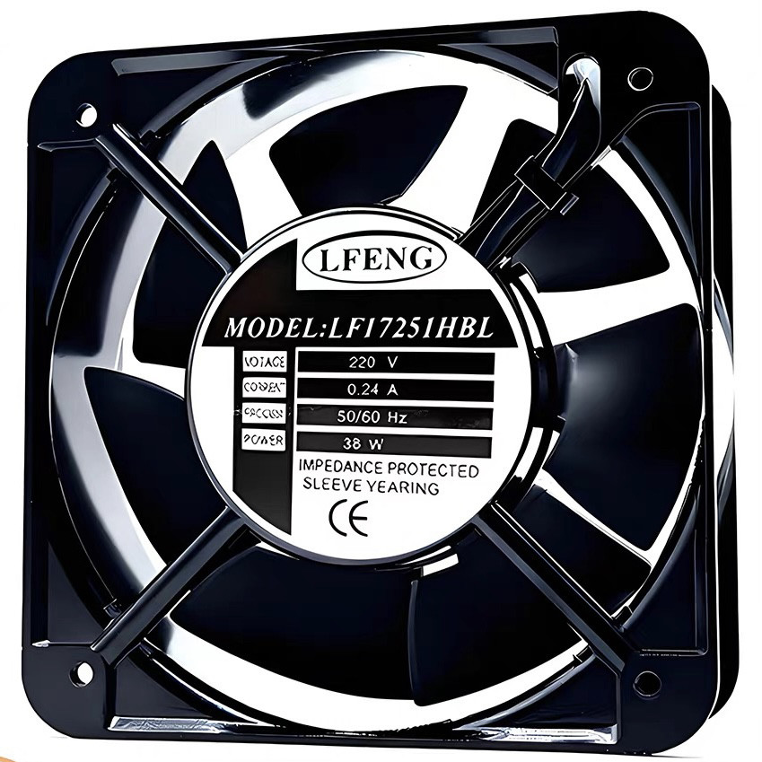全新原装 LIFENG LF17251HBL 220V 0.24A 15050机柜散热风扇 15cm