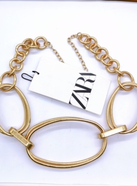 外贸饰品原单Z家高端质感重感夸张民族风（每个）腰链H一683一7