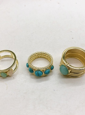 外贸饰品女款铜的欧美玛瑙