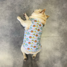 法国斗牛犬凉凉衣 夏季薄款宠物狗狗 巴八哥背心降温防中暑低温衣