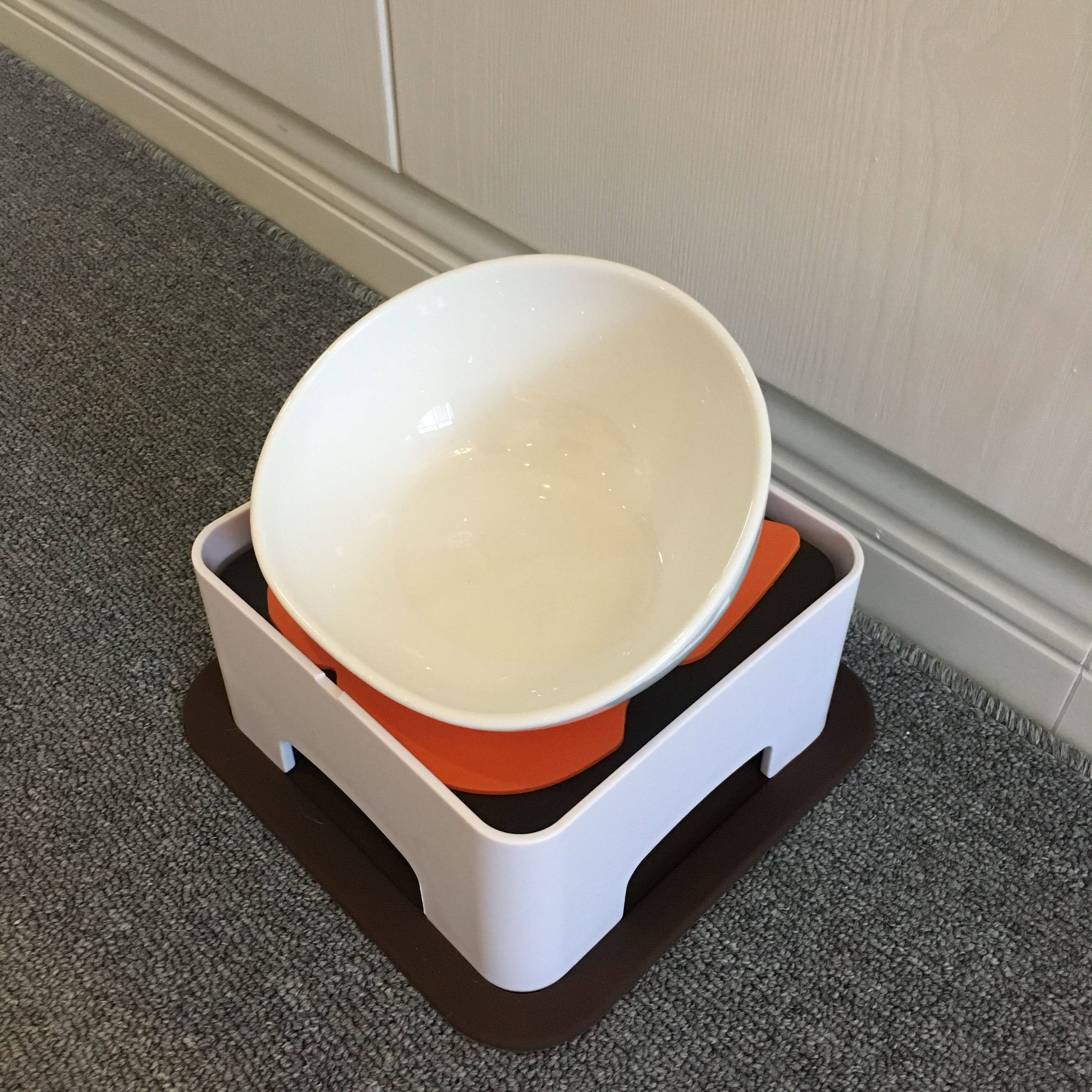 法国斗牛犬防滑陶瓷碗 英斗巴哥泰迪狗狗吃饭碗 食盆宠物餐桌用品