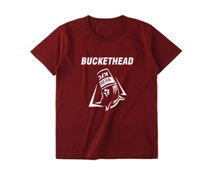 Buckethead桶哥Guns Roses枪花摇滚吉他手男女情侣短袖tee上衣T恤