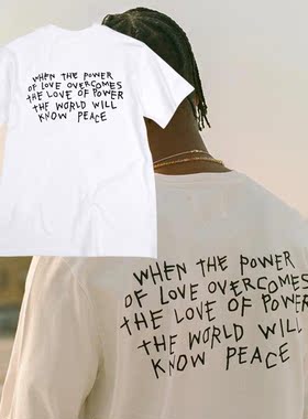 Hiphop Travis Scott  专辑同款街头嘻哈说唱印花男女短袖T恤