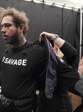 post malone同款t恤21 Savage周边短袖衣服圆领rockstar男女t恤