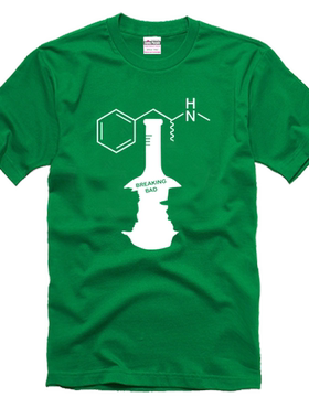 绝命毒师T恤 breaking bad短袖T恤 老白杰西 美剧T恤 男女情侣装