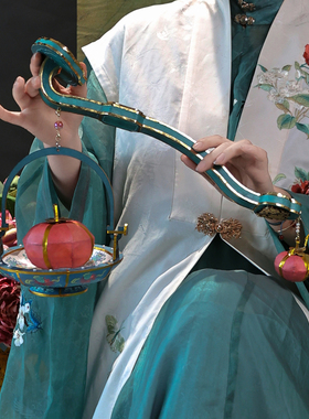 一念守仙 称心如意灯柿子灯材料包灯笼2025新年古风手持花灯