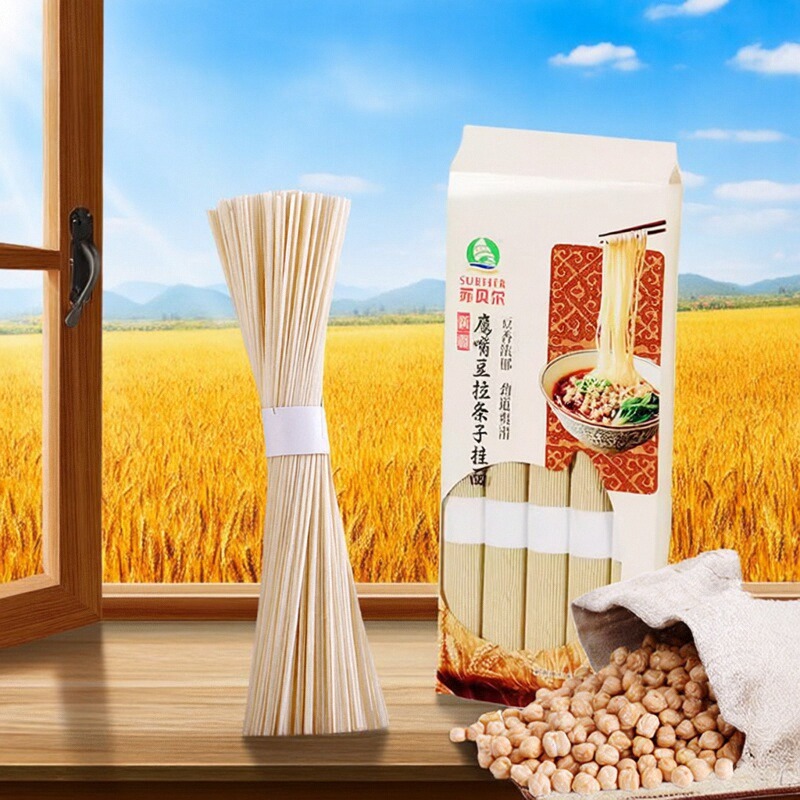 鹰嘴豆拉条子新疆美食特产劲道