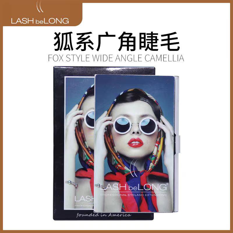 LASHbeLONG0.07单根多取睫毛嫁接L型广角LC狐猫系山茶花漫画美睫