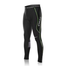 CYARO透气网眼彩边骑行长裤男款春夏季自行车硅胶坐垫动感单车裤