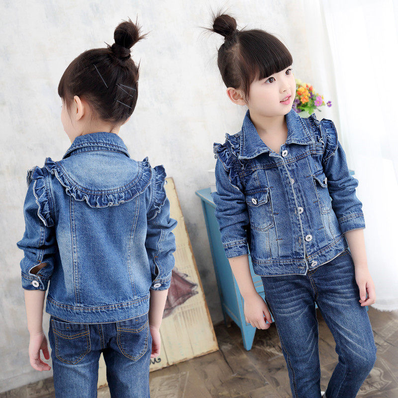 Veste pour fille en toile - Ref 2159794 Image 1