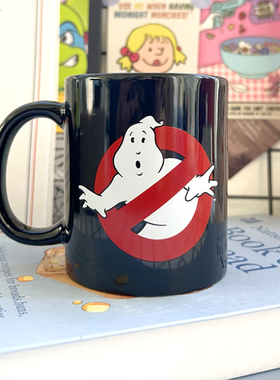 原单美国电影超能捉鬼敢死队Ghostbusters陶瓷马克咖啡水杯子周边