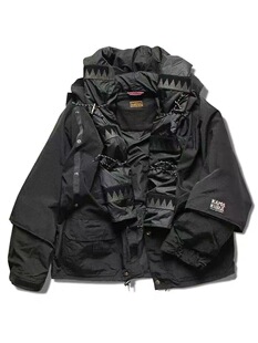 官网5折 JAPA平田和宏男春秋拼接防水防风多功能外套夹克 KAPITAL