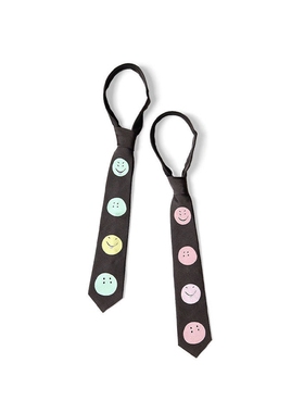 【官网5折】KAPITAL JAPA平田小众设计高级百搭休闲个性笑脸领带