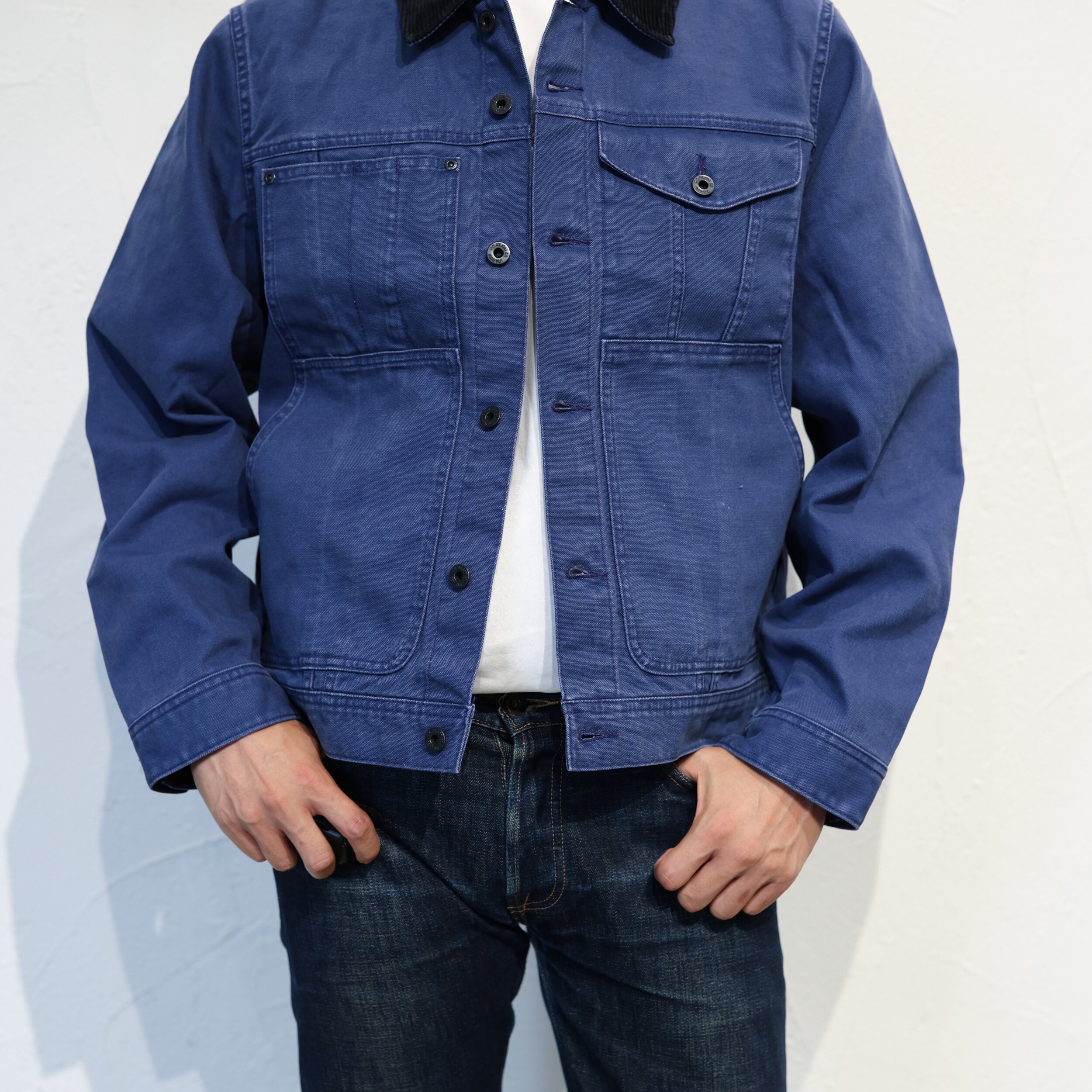 FILSON美式复古工装帆布夹克男灯芯绒翻领多口袋外套