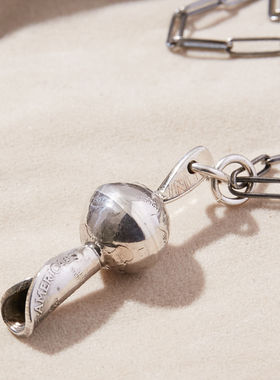 日本手工复古石榴花情侣个性银饰