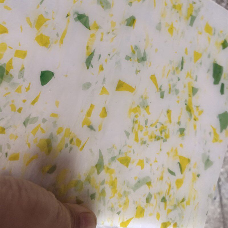 3mm diy彩色玻璃 大片手工云母挂饰蒂凡尼透光玻璃片马赛克玻璃片