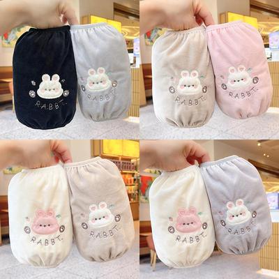 耐脏秋冬款可爱卡通防污护袖