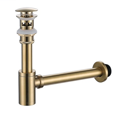 下水器全铜入墙排式下水器