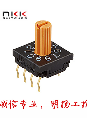 日本NKK开关    FR02FC16P-S  旋转开关