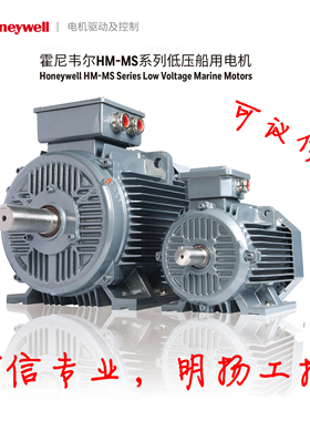 霍尼韦尔低压船用电机HM3-112MA4-MS;4KW;1750r/min;Honeywell