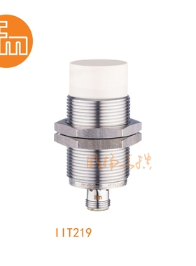 易福门接近传感器IIT219；22 mm 非齐平安装;100 Hz;常闭;DC; PNP
