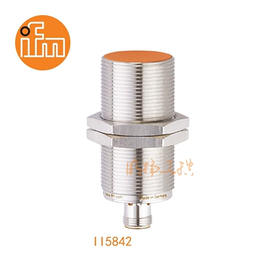 易福门接近传感器II5842；15 mm 齐平安装;100 Hz;常开;DC; PNP