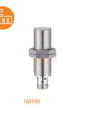 易福门接近传感器IG5930；8 mm 齐平安装;400 Hz;常开;DC; PNP