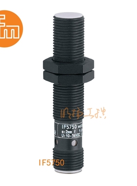 易福门接近传感器IF5750；2 mm 齐平安装;1000 Hz;常开;DC; PNP